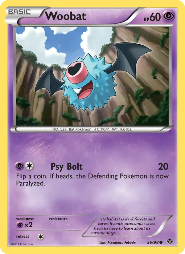Woobat, Emerging Powers #36