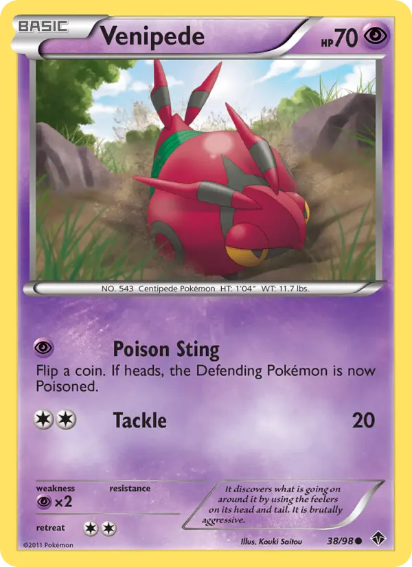 Venipede, Emerging Powers #38