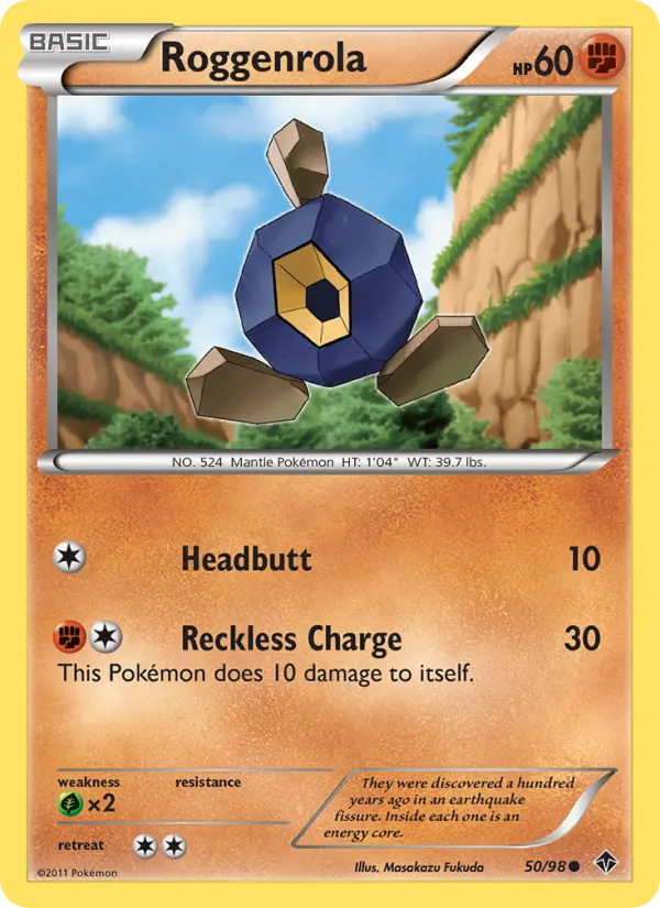 Roggenrola, Emerging Powers #50