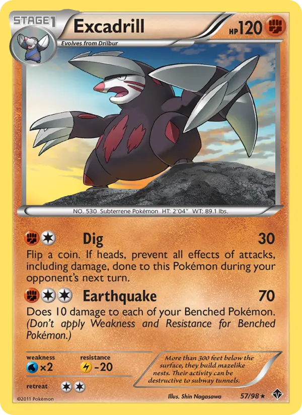 Excadrill, Emerging Powers #57