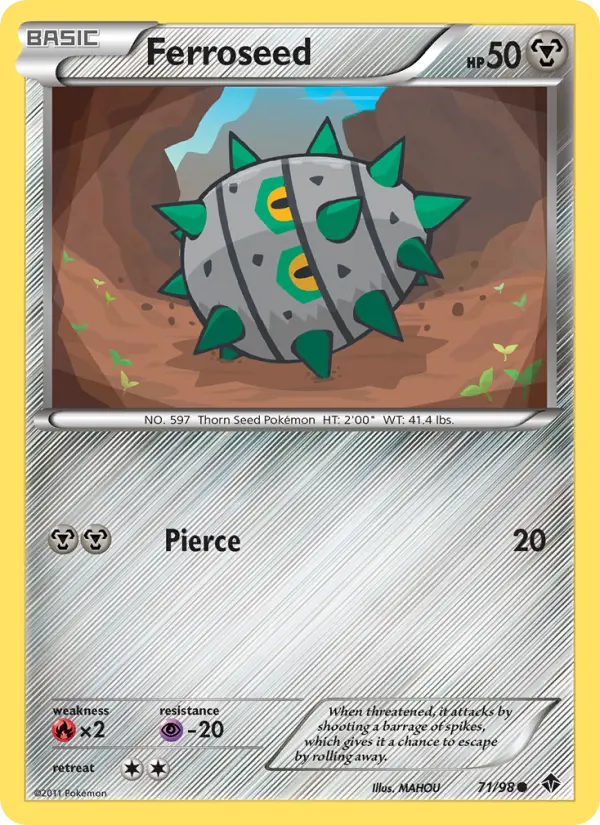 Ferroseed, Emerging Powers #71