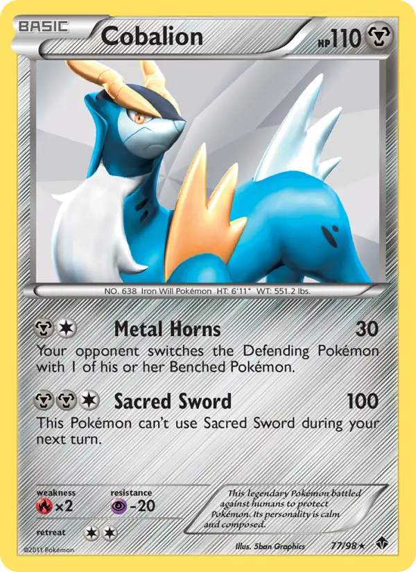 Cobalion, Emerging Powers #77