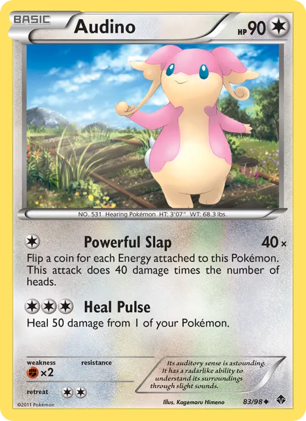 Audino, Emerging Powers #83