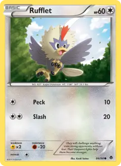 Rufflet, Emerging Powers #86/98