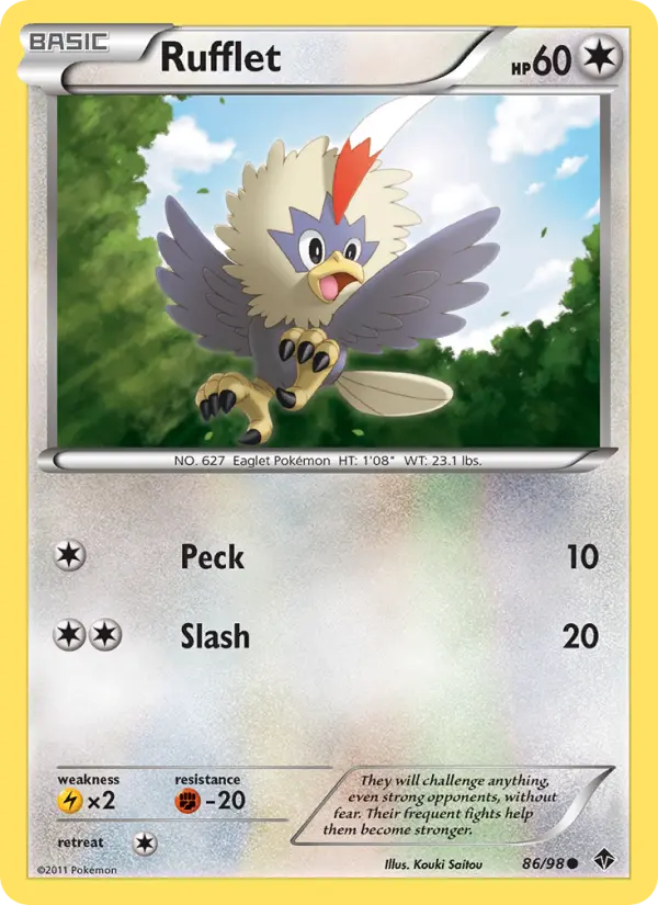 Rufflet, Emerging Powers #86
