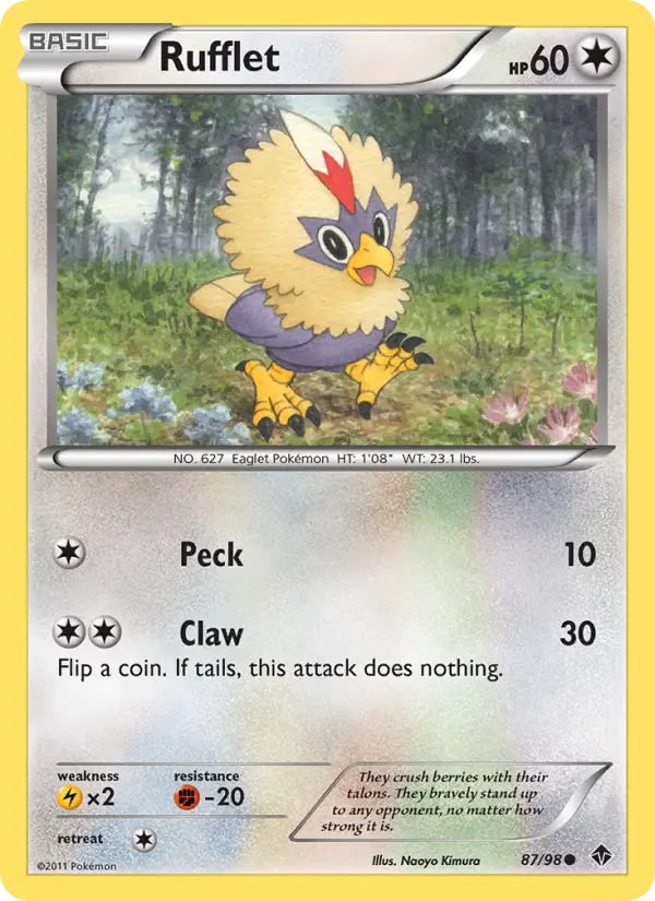 Rufflet, Emerging Powers #87