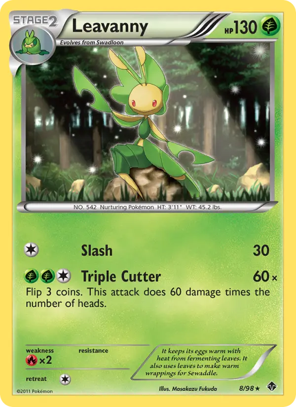 Leavanny, Emerging Powers #8