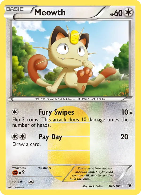 Meowth, Noble Victories #102