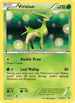 Virizion, Noble Victories #13/101