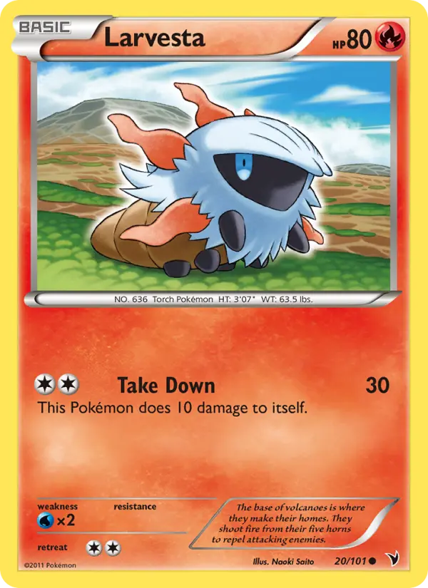 Larvesta, Noble Victories #20
