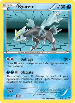 Kyurem, Noble Victories #34/101