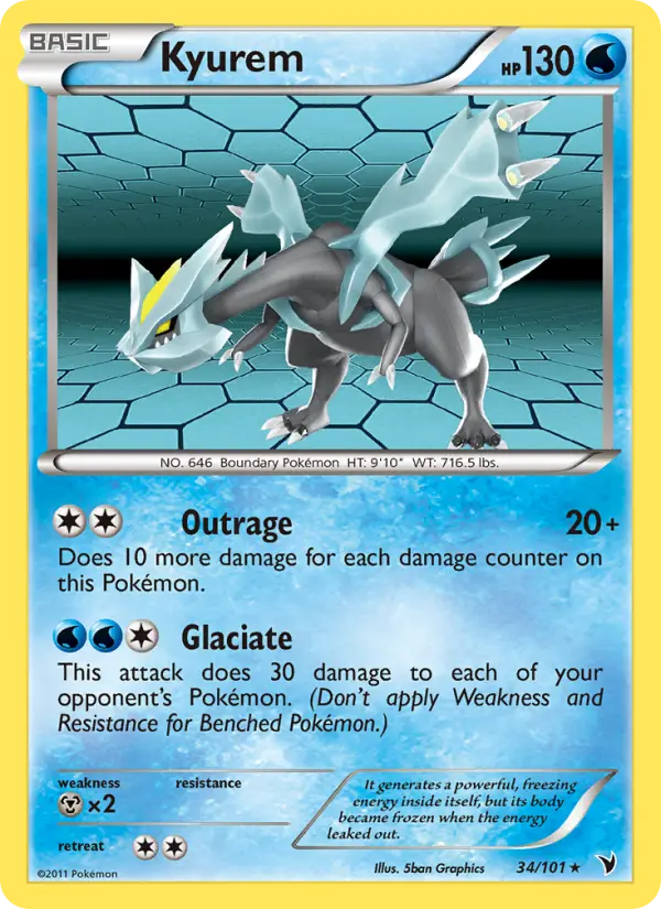 Kyurem, Noble Victories #34