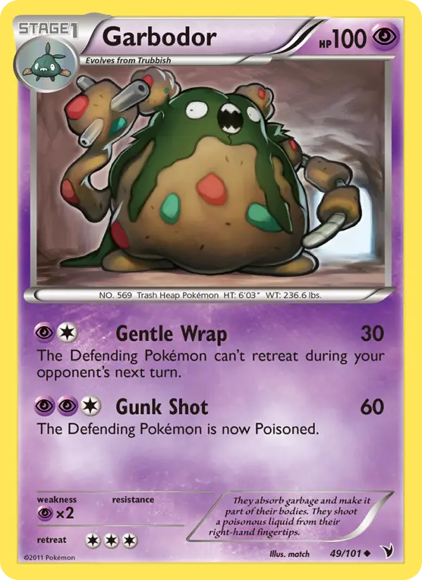 Garbodor, Noble Victories #49