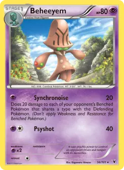 Beheeyem, Noble Victories #56/101