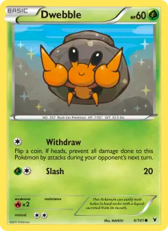 Dwebble, Noble Victories #6/101