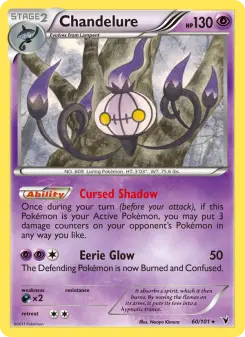 Chandelure, Noble Victories #60/101