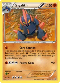 Gigalith, Noble Victories #61/101