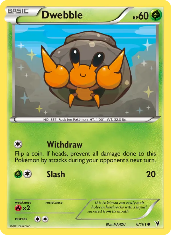 Dwebble, Noble Victories #6