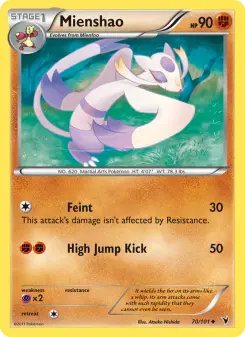 Mienshao, Noble Victories #70/101