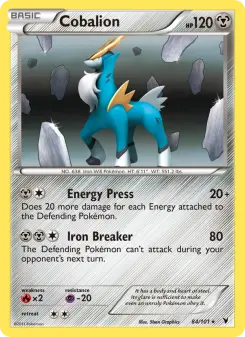 Cobalion, Noble Victories #84/101