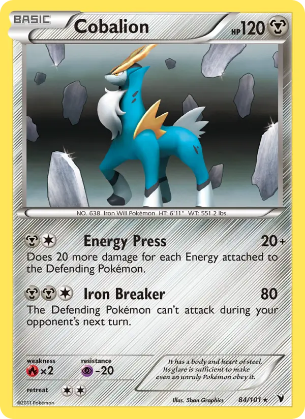 Cobalion, Noble Victories #84