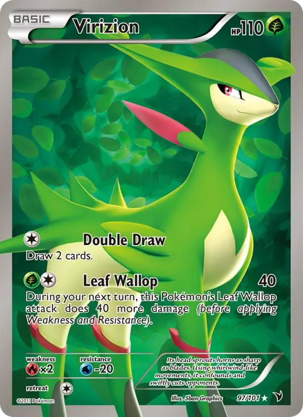 Virizion, Noble Victories #97