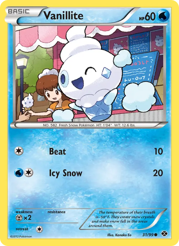 Vanillite, Next Destinies #31