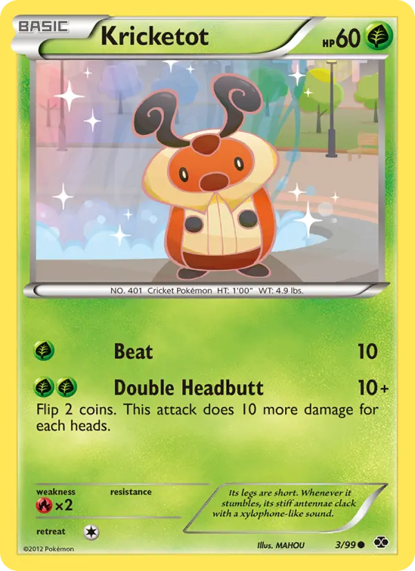 Kricketot, Next Destinies #3