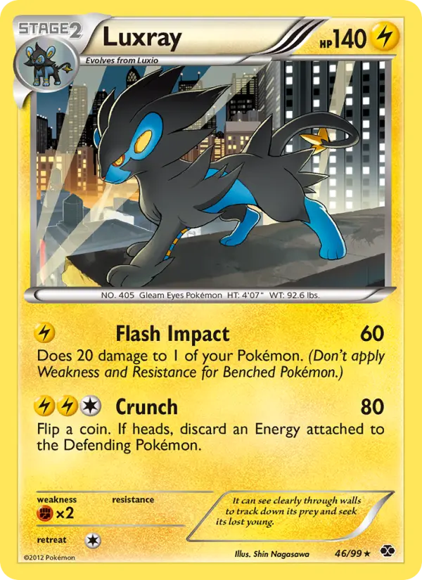 Luxray, Next Destinies #46