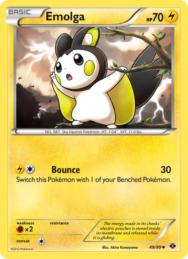 Emolga, Next Destinies #49