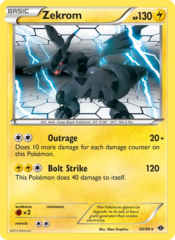 Zekrom, Next Destinies #50