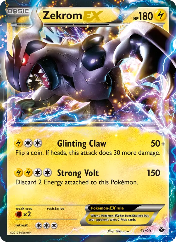 Zekrom-EX, Next Destinies #51