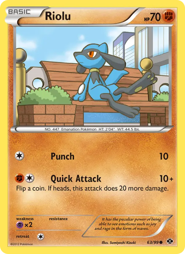 Riolu, Next Destinies #63