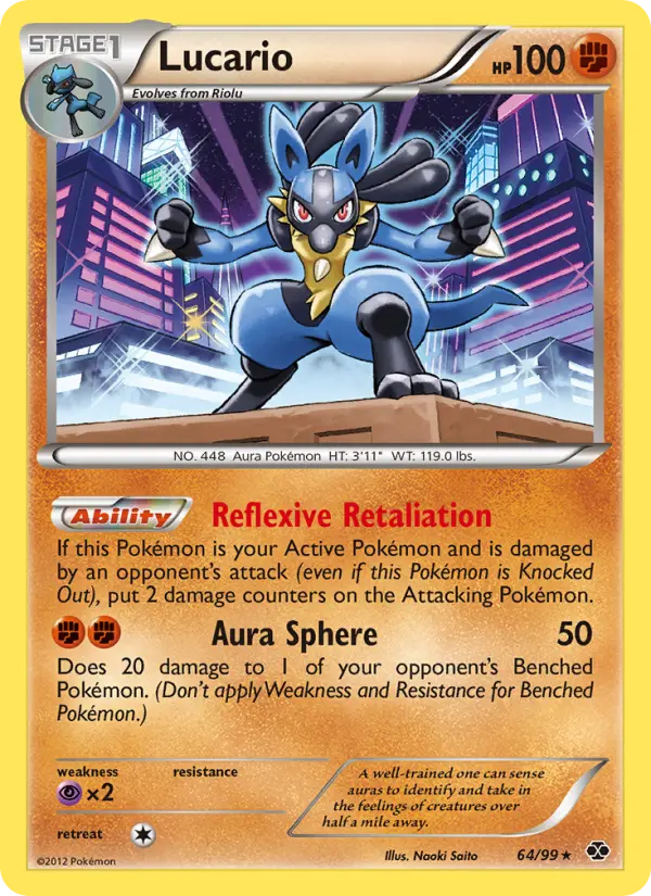 Lucario, Next Destinies #64