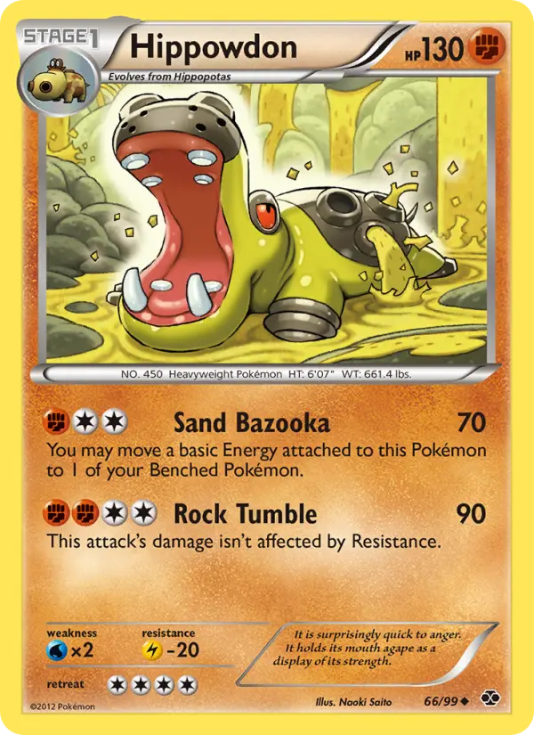 Hippowdon, Next Destinies #66