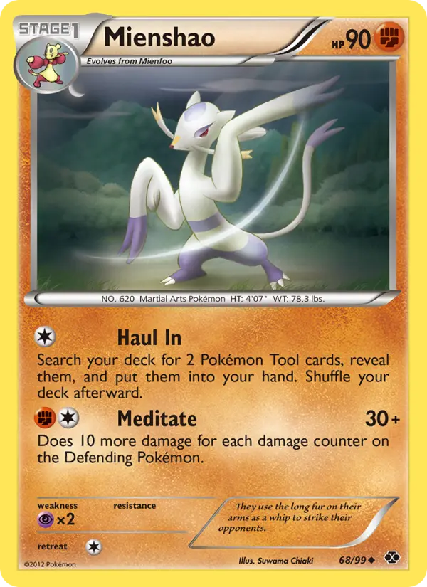 Mienshao, Next Destinies #68