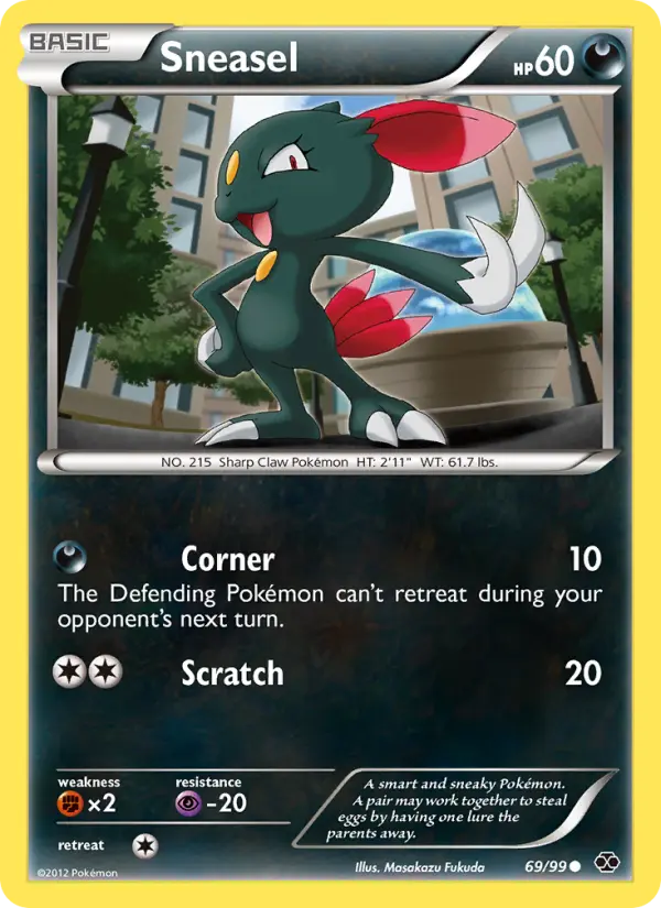 Sneasel, Next Destinies #69
