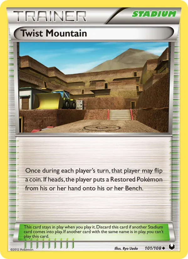 Twist Mountain, Dark Explorers #101