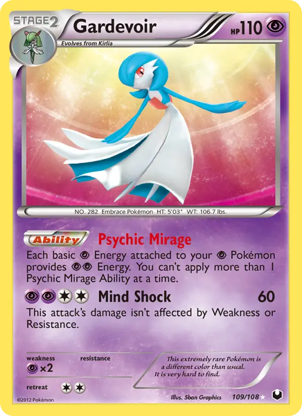Gardevoir, Dark Explorers #109
