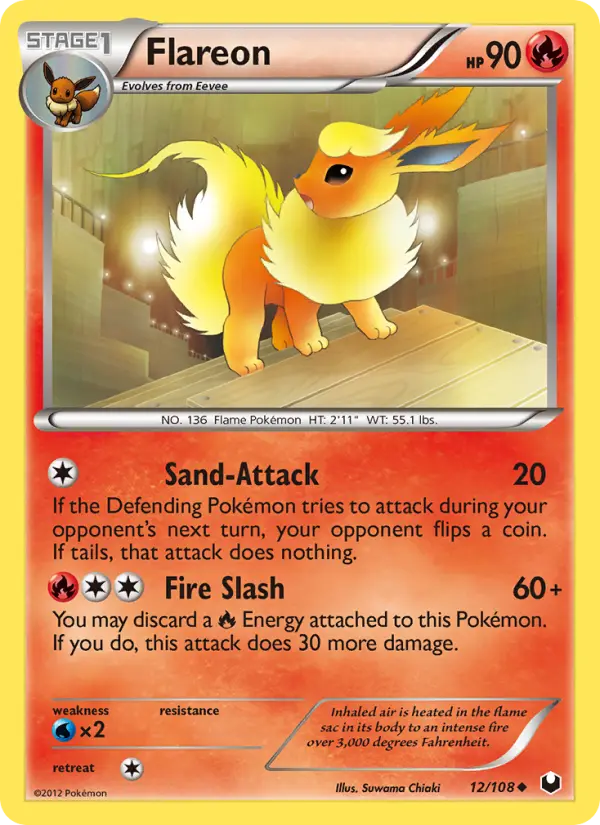 Flareon, Dark Explorers #12