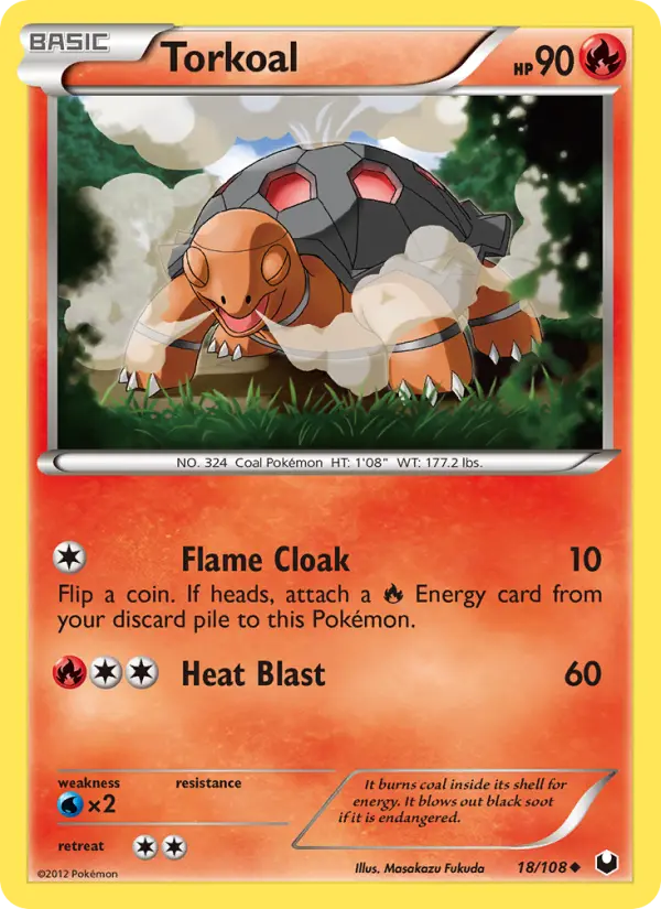 Torkoal, Dark Explorers #18
