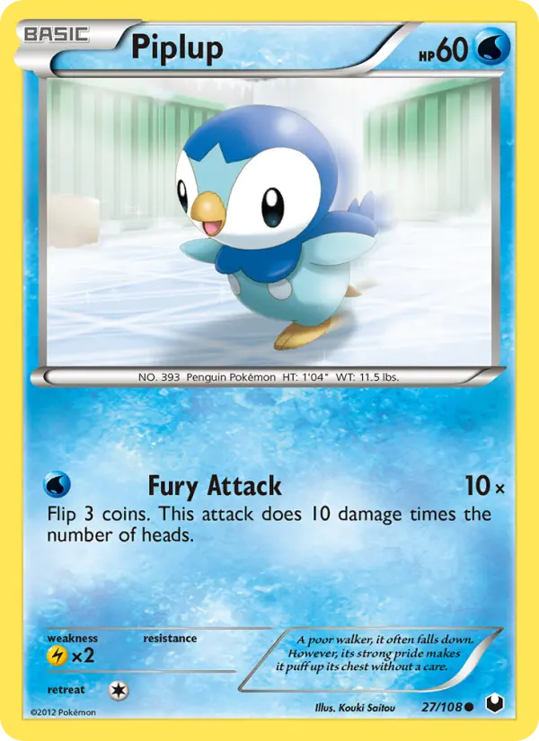 Piplup, Dark Explorers #27