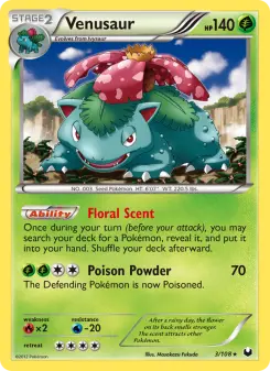 Venusaur, Dark Explorers #3/108