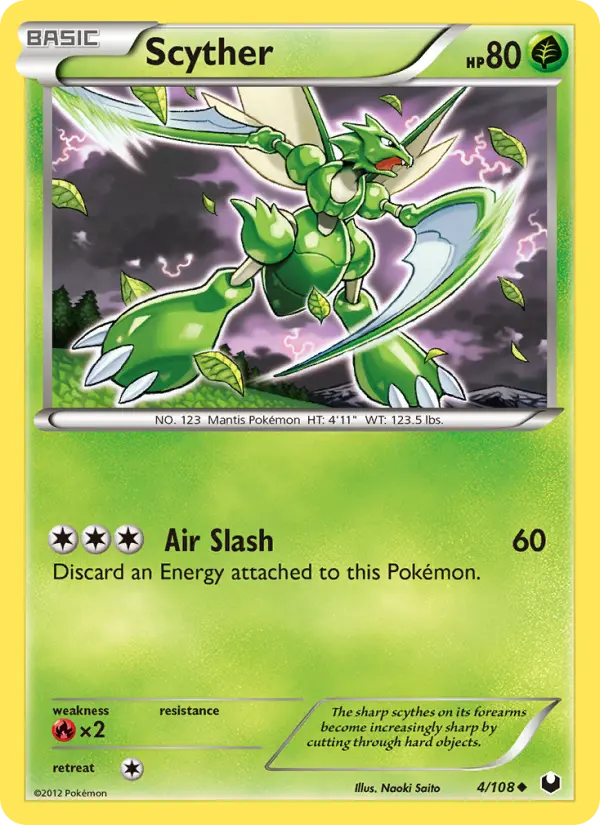 Scyther, Dark Explorers #4