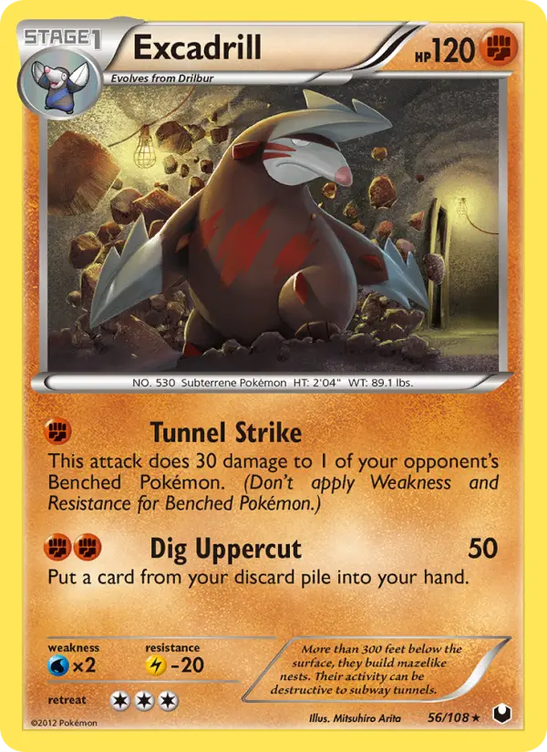 Excadrill, Dark Explorers #56