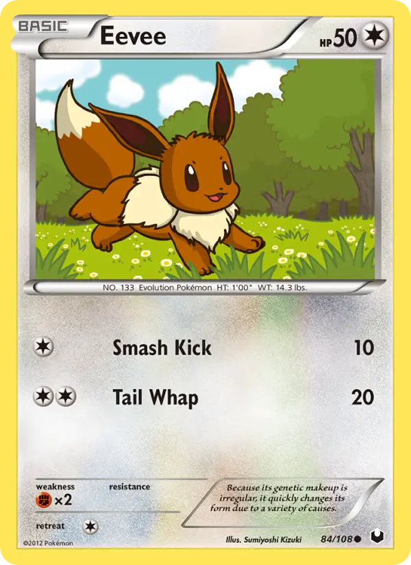 Eevee, Dark Explorers #84