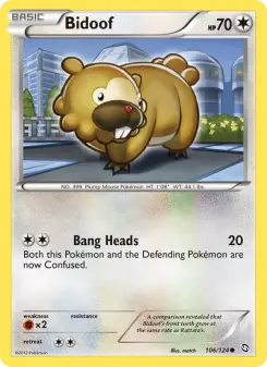 Bidoof, Dragons Exalted #106/124
