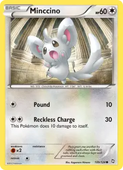Minccino, Dragons Exalted #109/124
