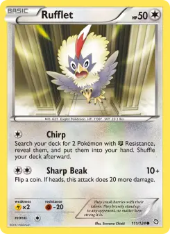 Rufflet, Dragons Exalted #111/124