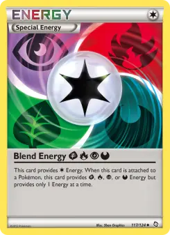 Blend Energy Grass Fire Psychic Darkness, Dragons Exalted #117/124